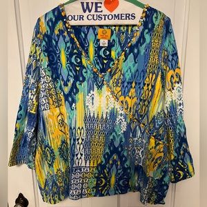 Ruby Rd. Printed top